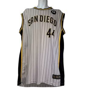 San Diego Padres Basketball Style Jersey Giveaway Joe Musgrove #44 Size 2XL